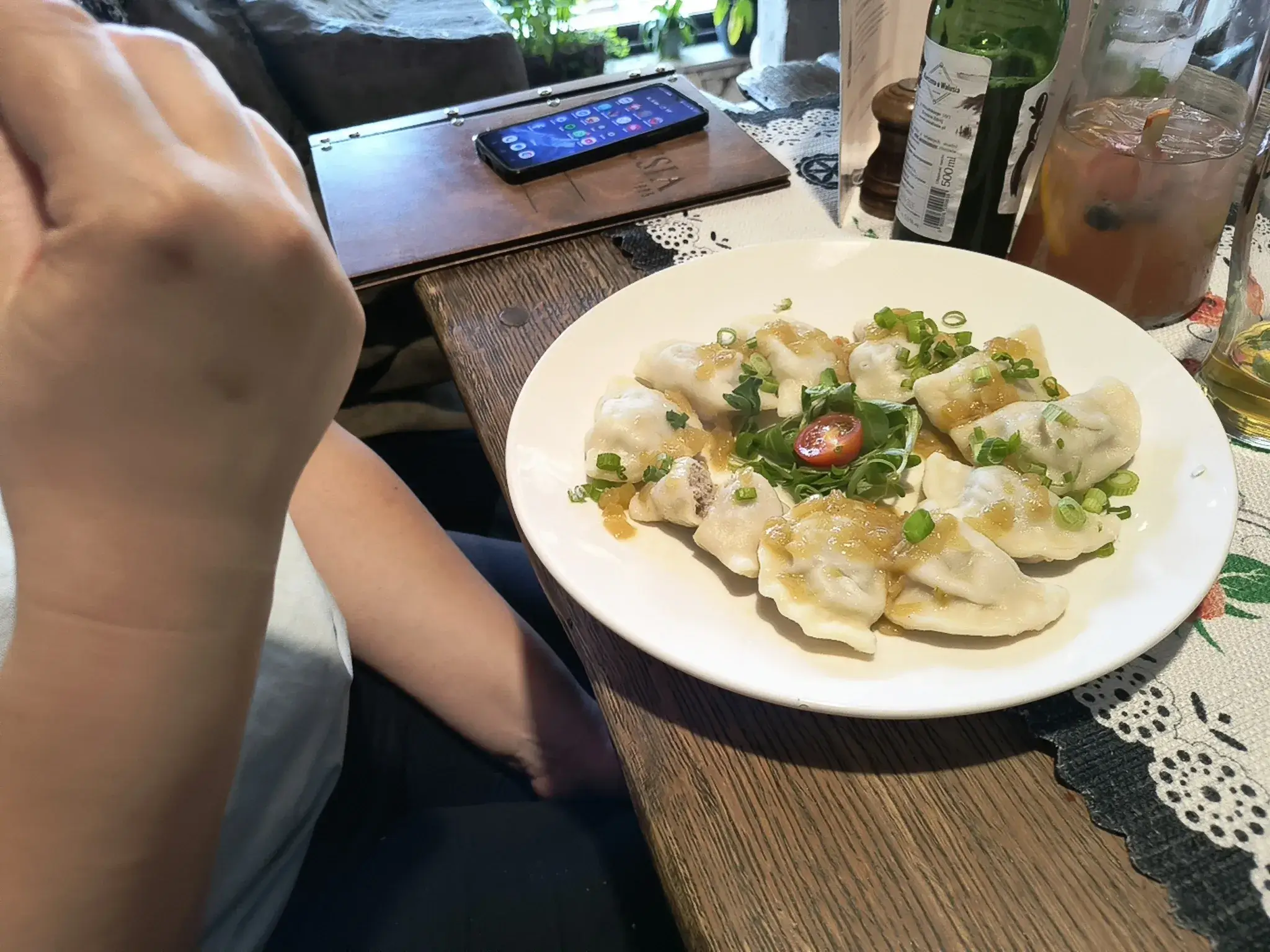 Bar za Rogiem Krynica pierogi ruskie bar za rogiem